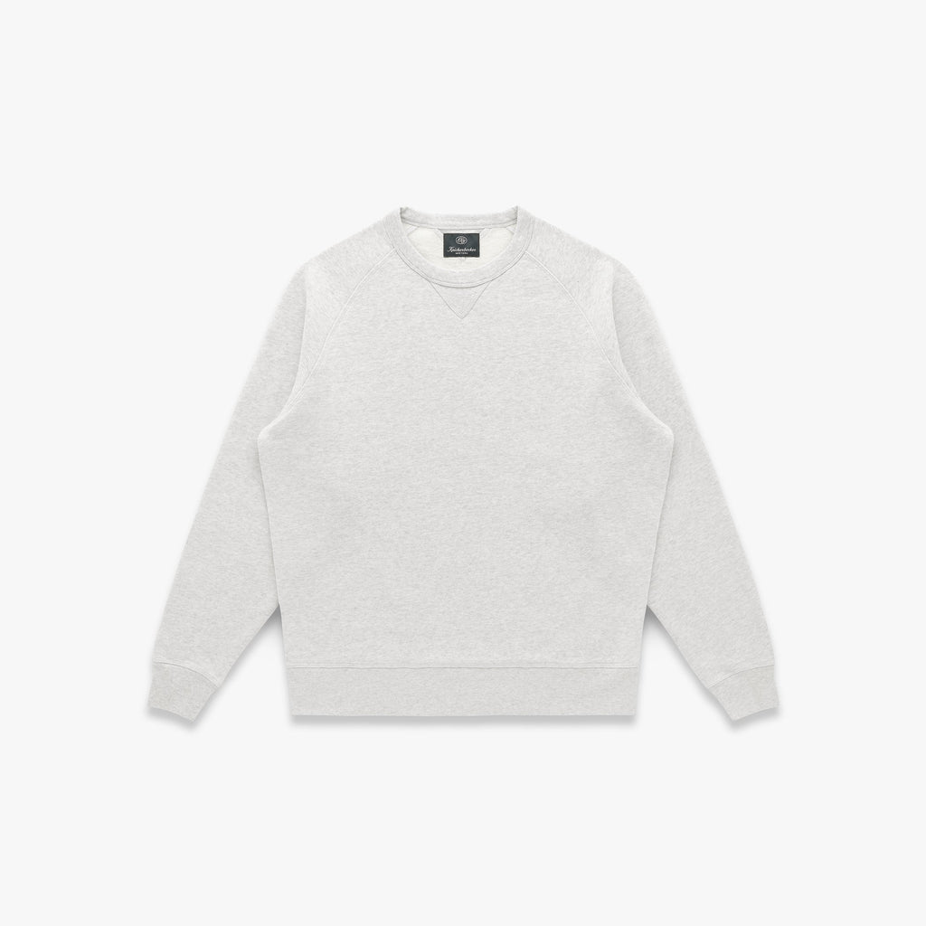 Stadium Loft Knit Crew in Oat Grey