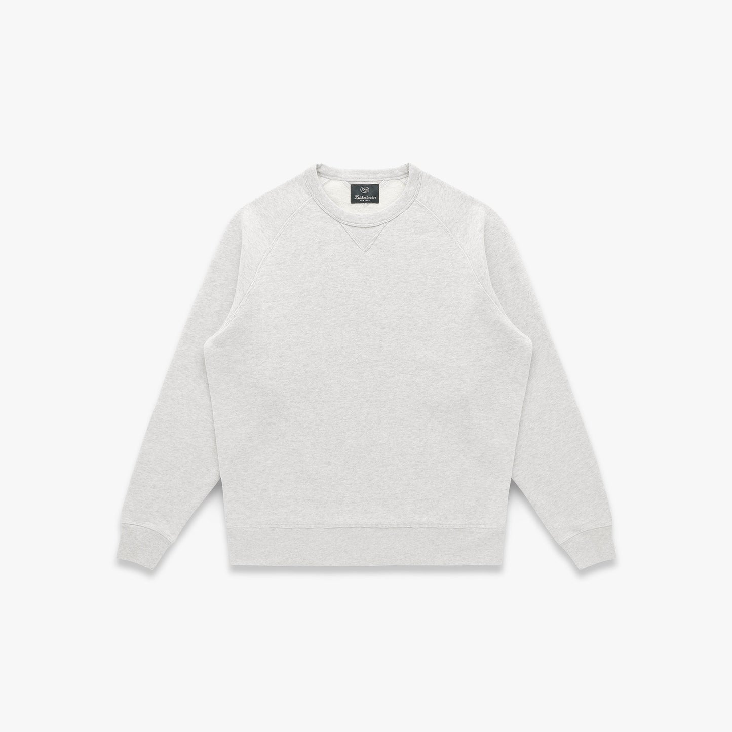 Stadium Loft Knit Crew in Oat Grey