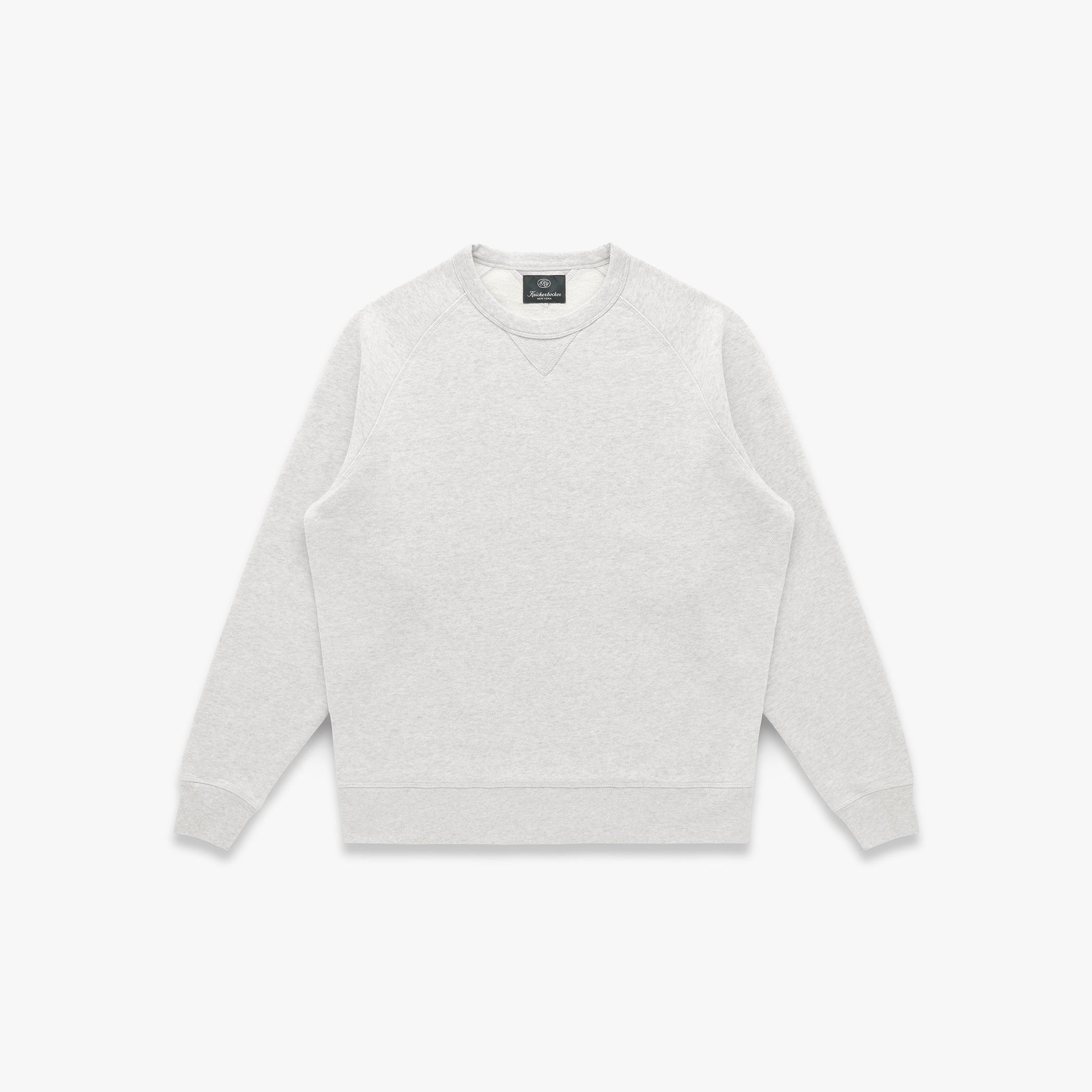 Stadium Loft Knit Crew in Oat Grey