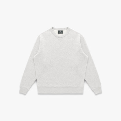 Stadium Loft Knit Crew in Oat Grey