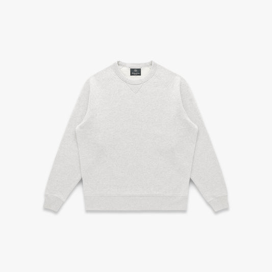 Stadium Loft Knit Crew in Oat Grey