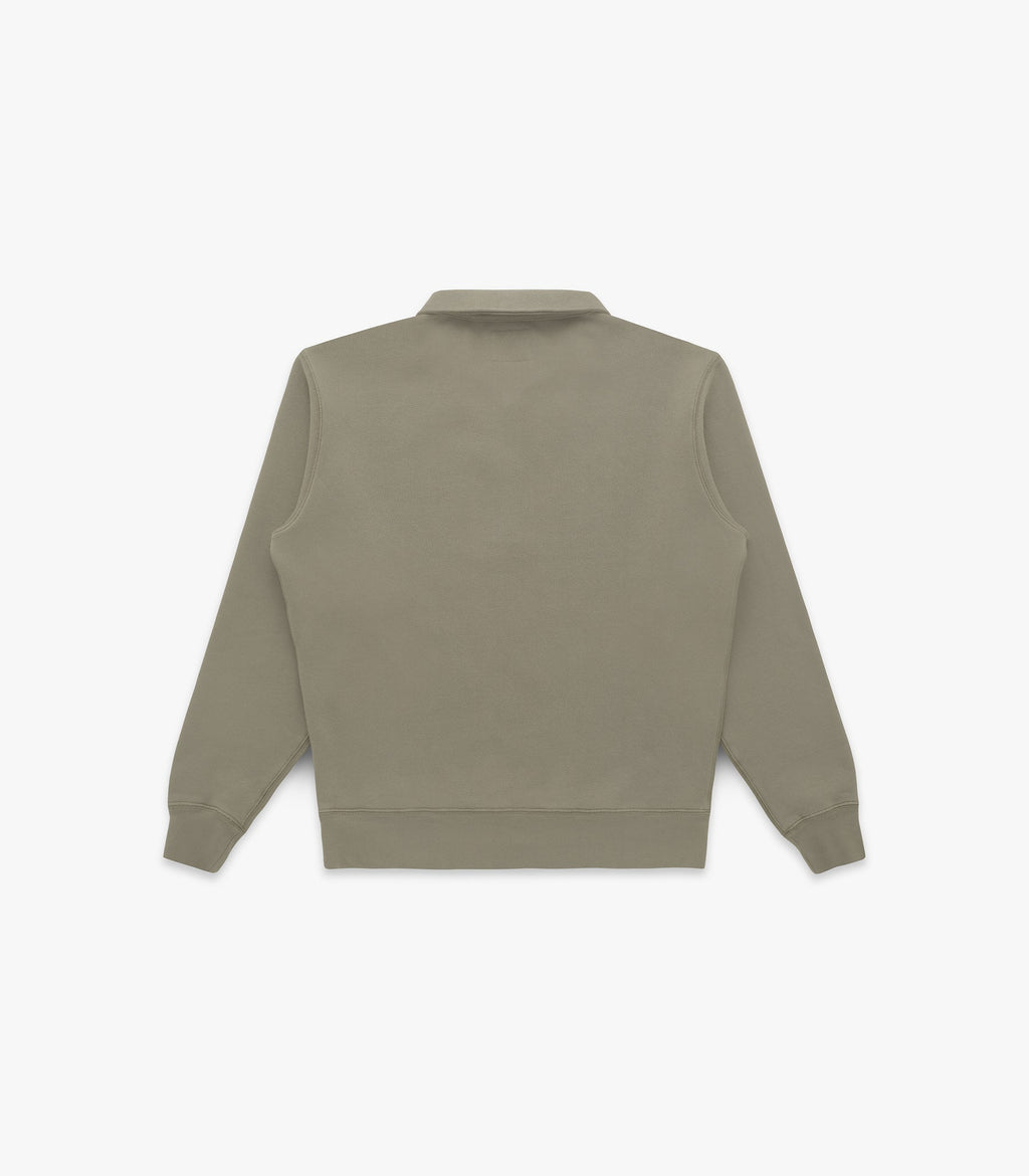 Stadium Loft Knit Quarter Zip in Laurel