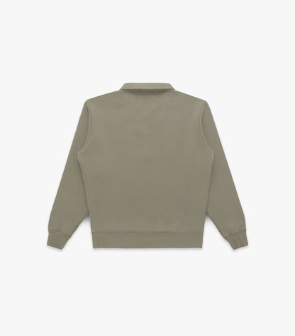 Stadium Loft Knit Quarter Zip in Laurel