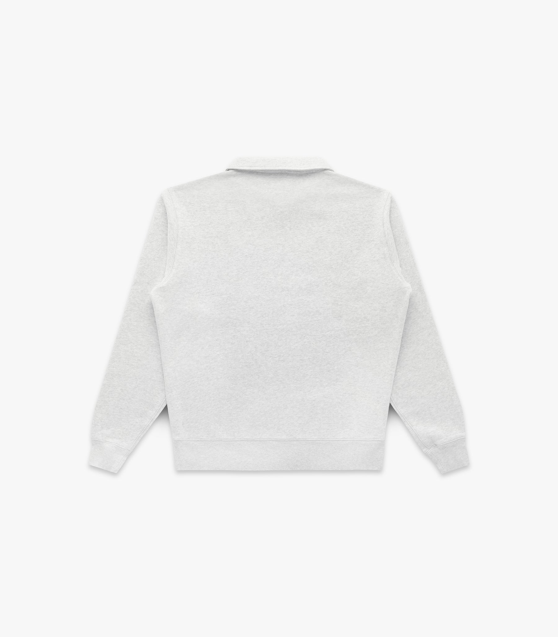 Stadium Loft Knit Quarter Zip in Oat Grey