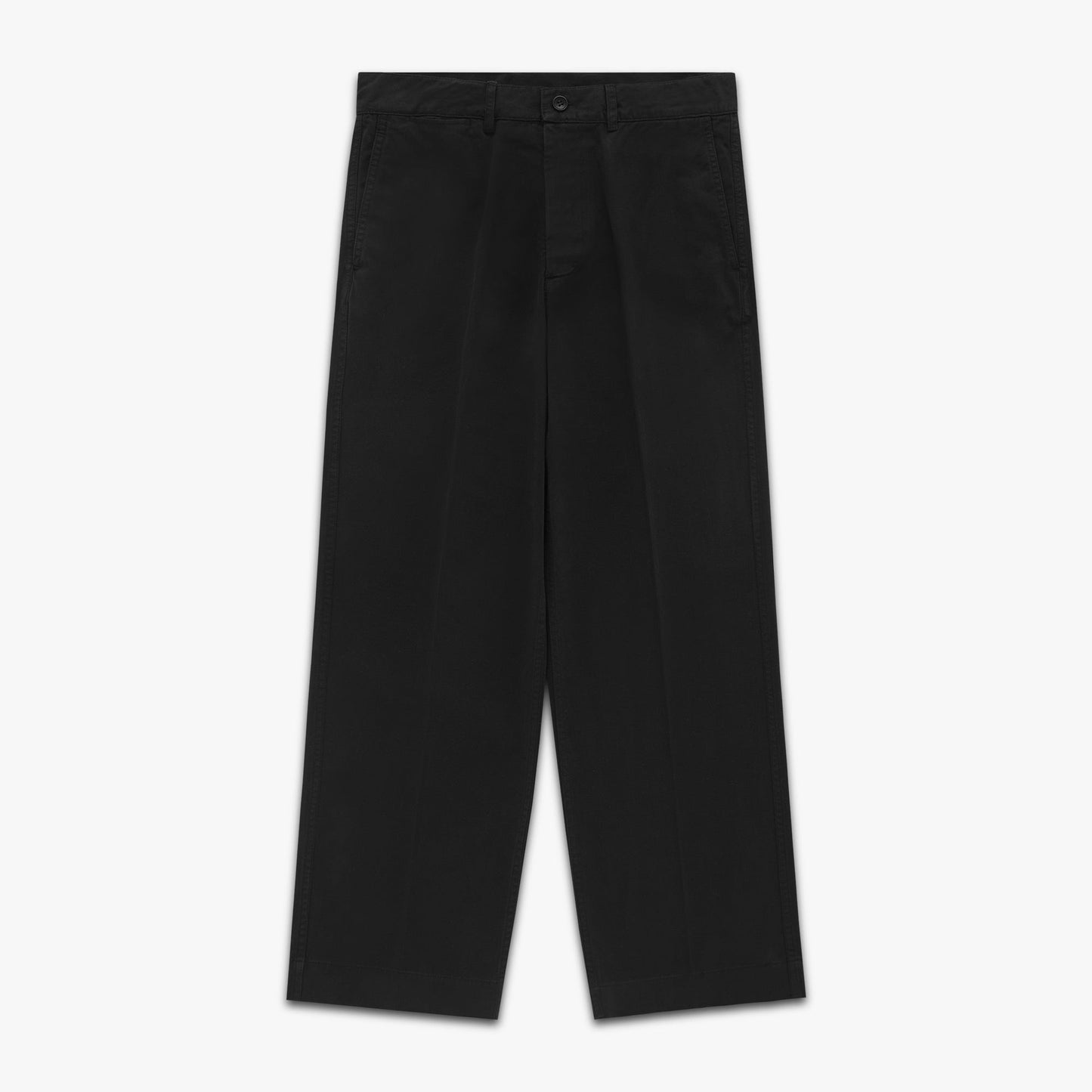 Staff Chino Twill Pant in Black