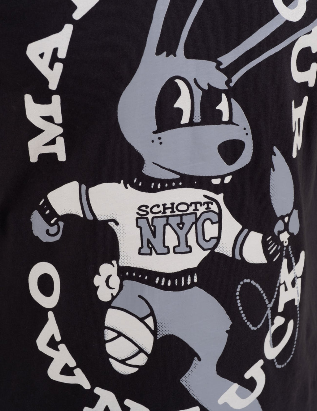 Graphic Tee in Vintage Rabbit's Foot