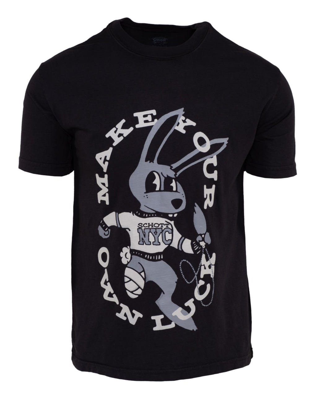 Graphic Tee in Vintage Rabbit's Foot