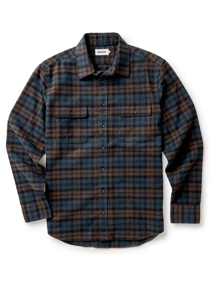 The Yosemite Shirt in Wetlands Plaid