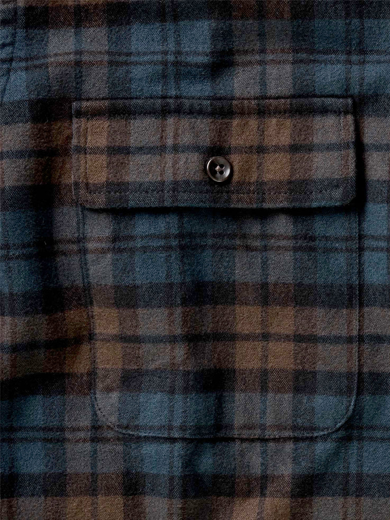 The Yosemite Shirt in Wetlands Plaid