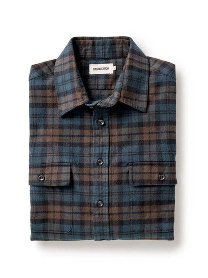 The Yosemite Shirt in Wetlands Plaid