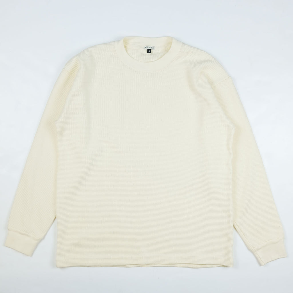 Cotton Longsleeve Thermal in Cream