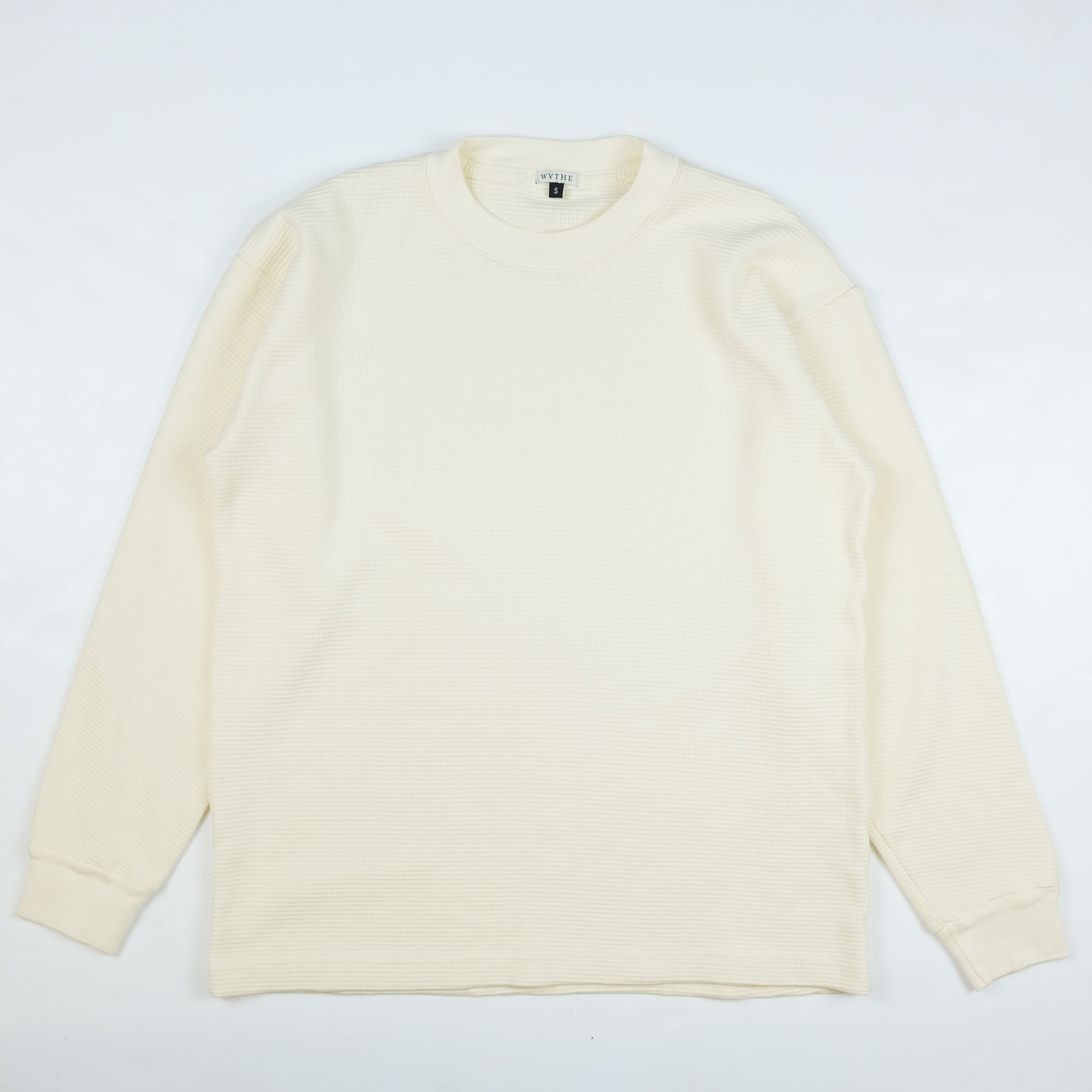 Cotton Longsleeve Thermal in Cream