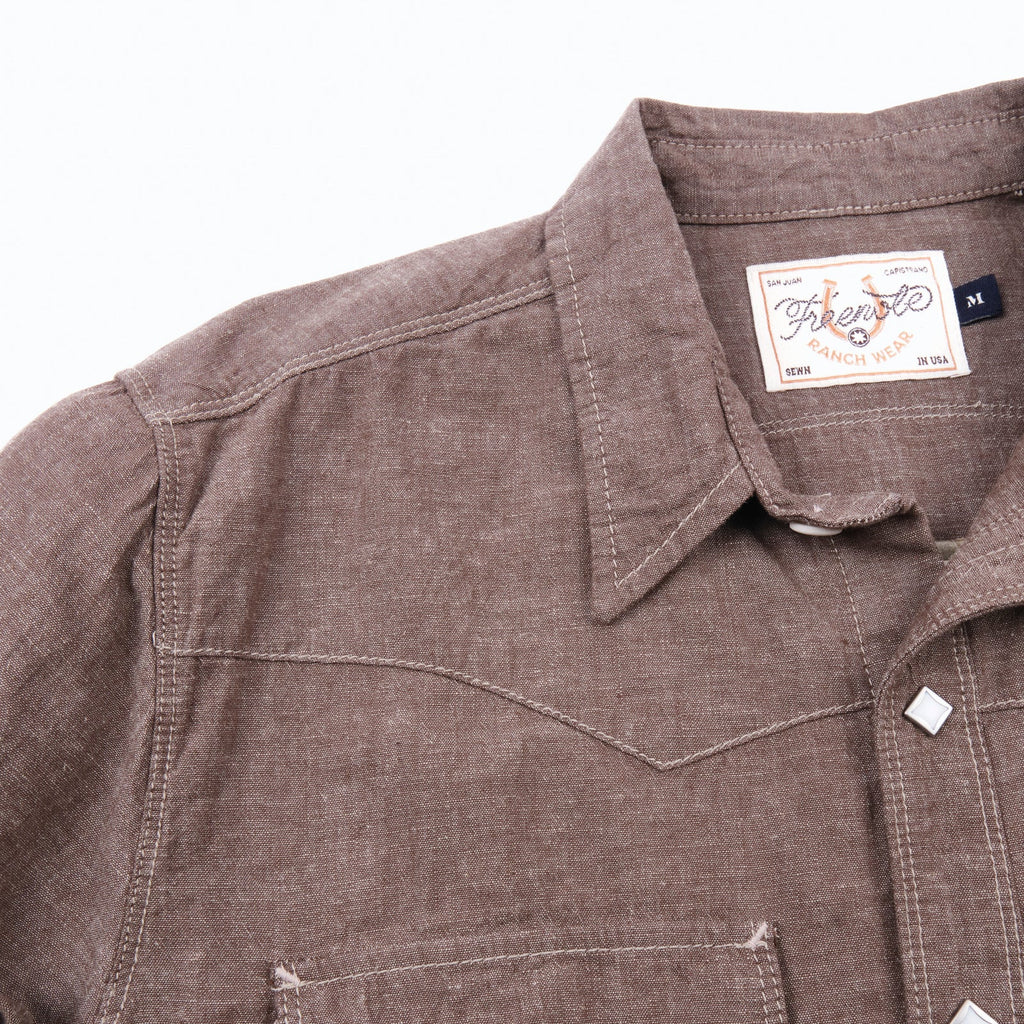 Calico in Dusty Brown