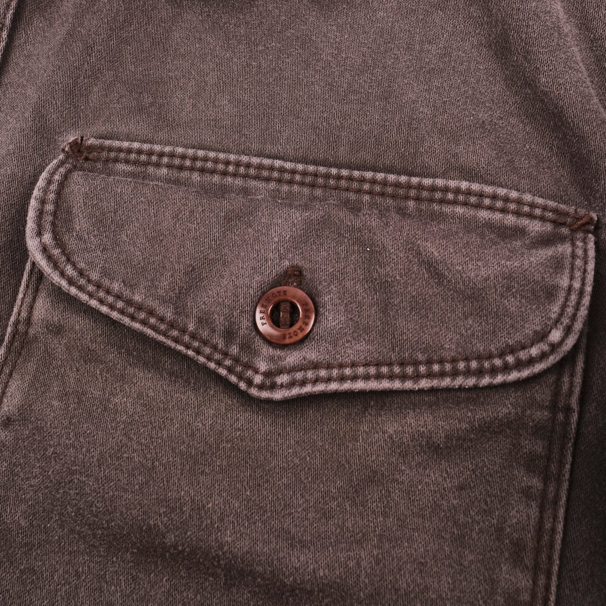 Utility Shirt in Chocolate