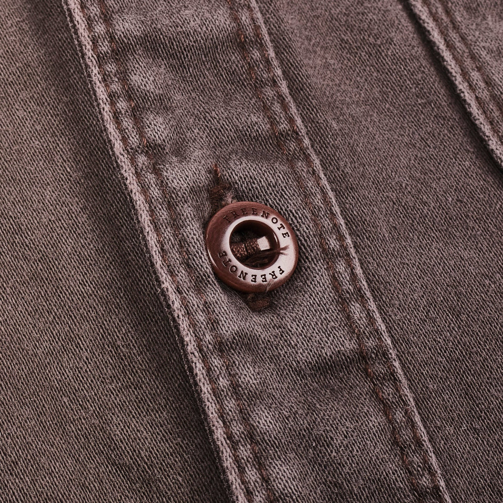 Utility Shirt in Chocolate