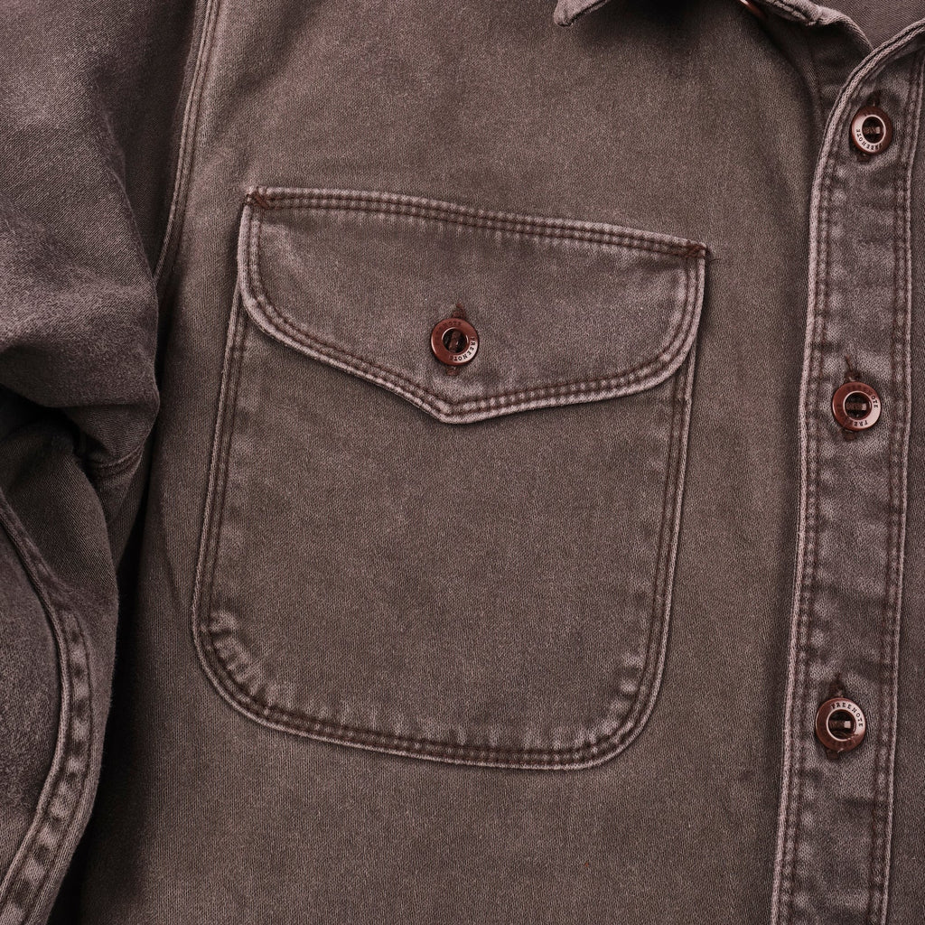 Utility Shirt in Chocolate