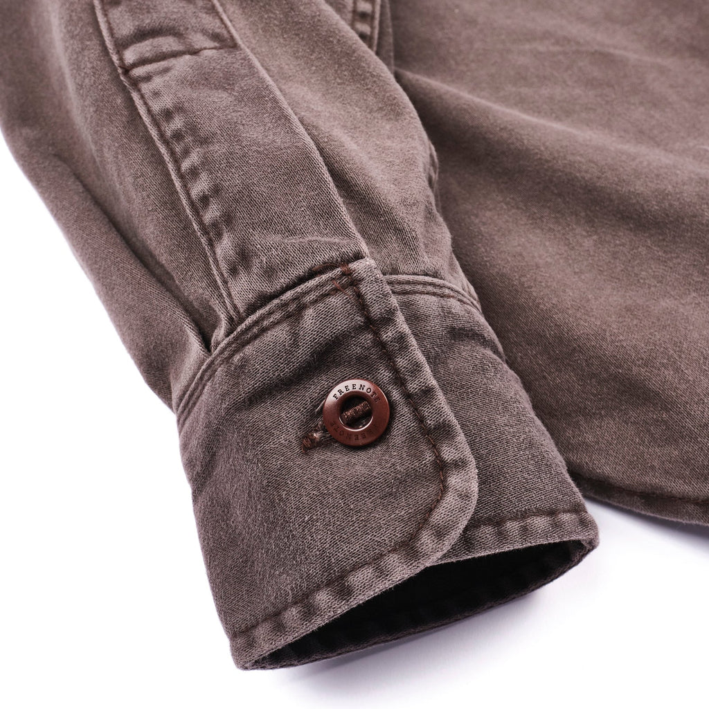 Utility Shirt in Chocolate