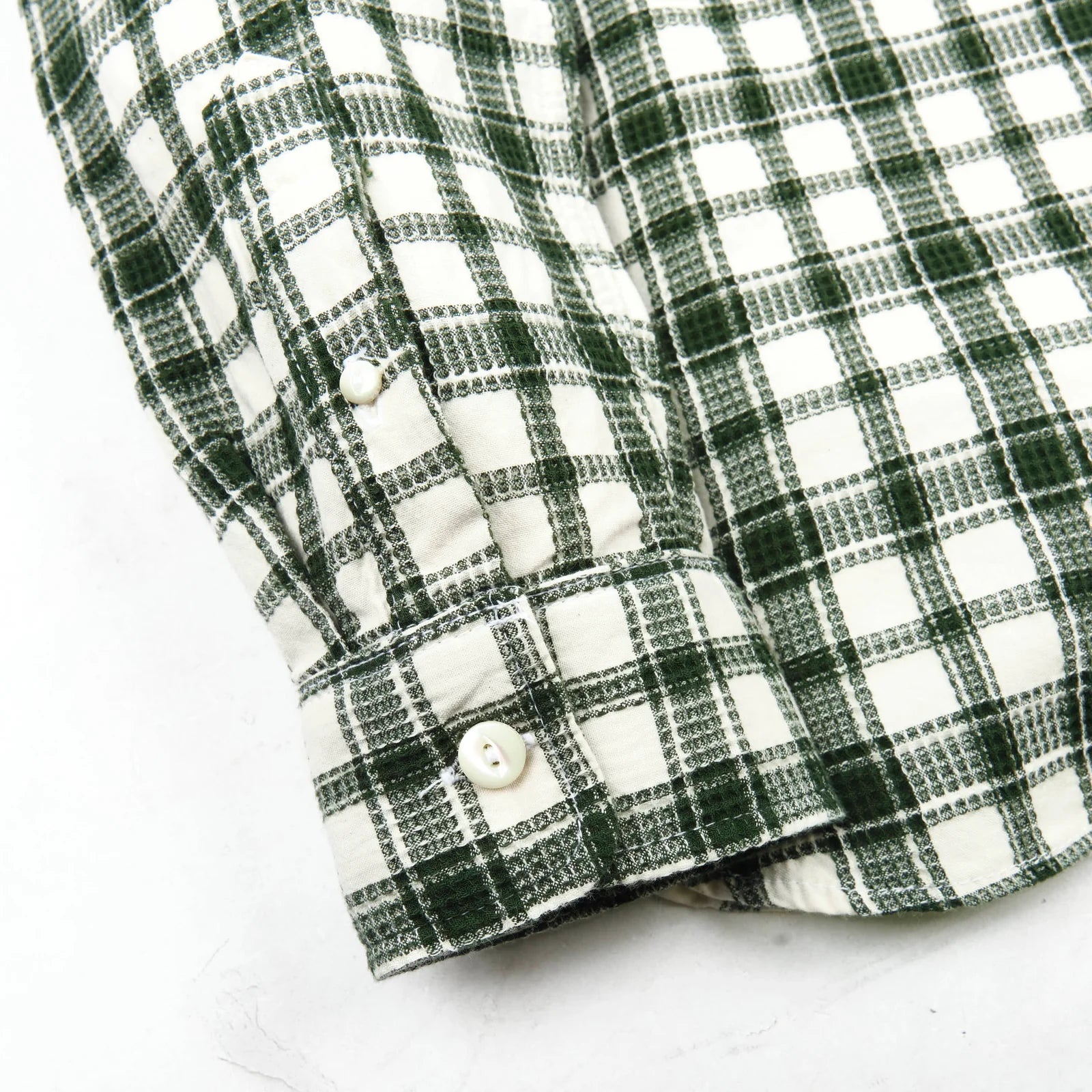 Benson in Cactus Green Plaid