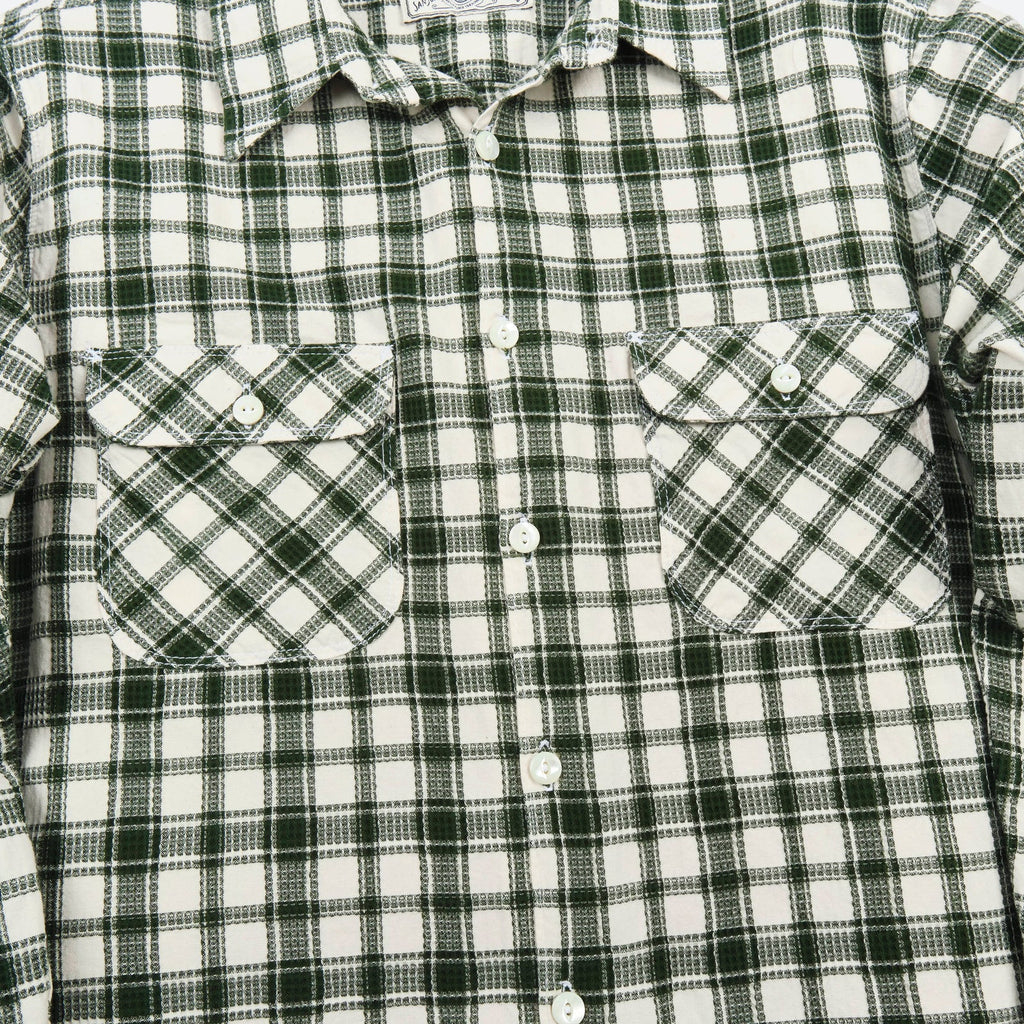 Benson in Cactus Green Plaid