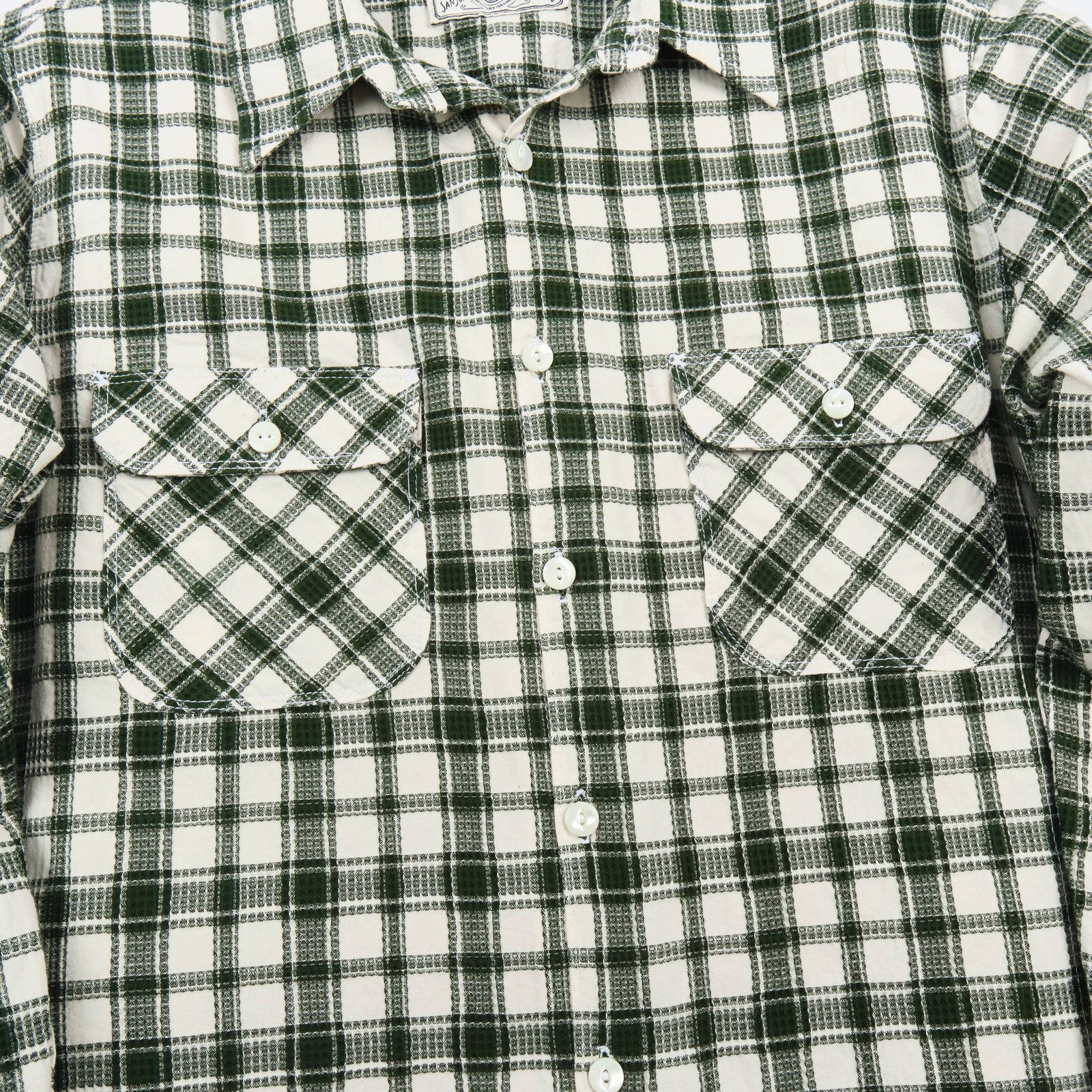 Benson in Cactus Green Plaid