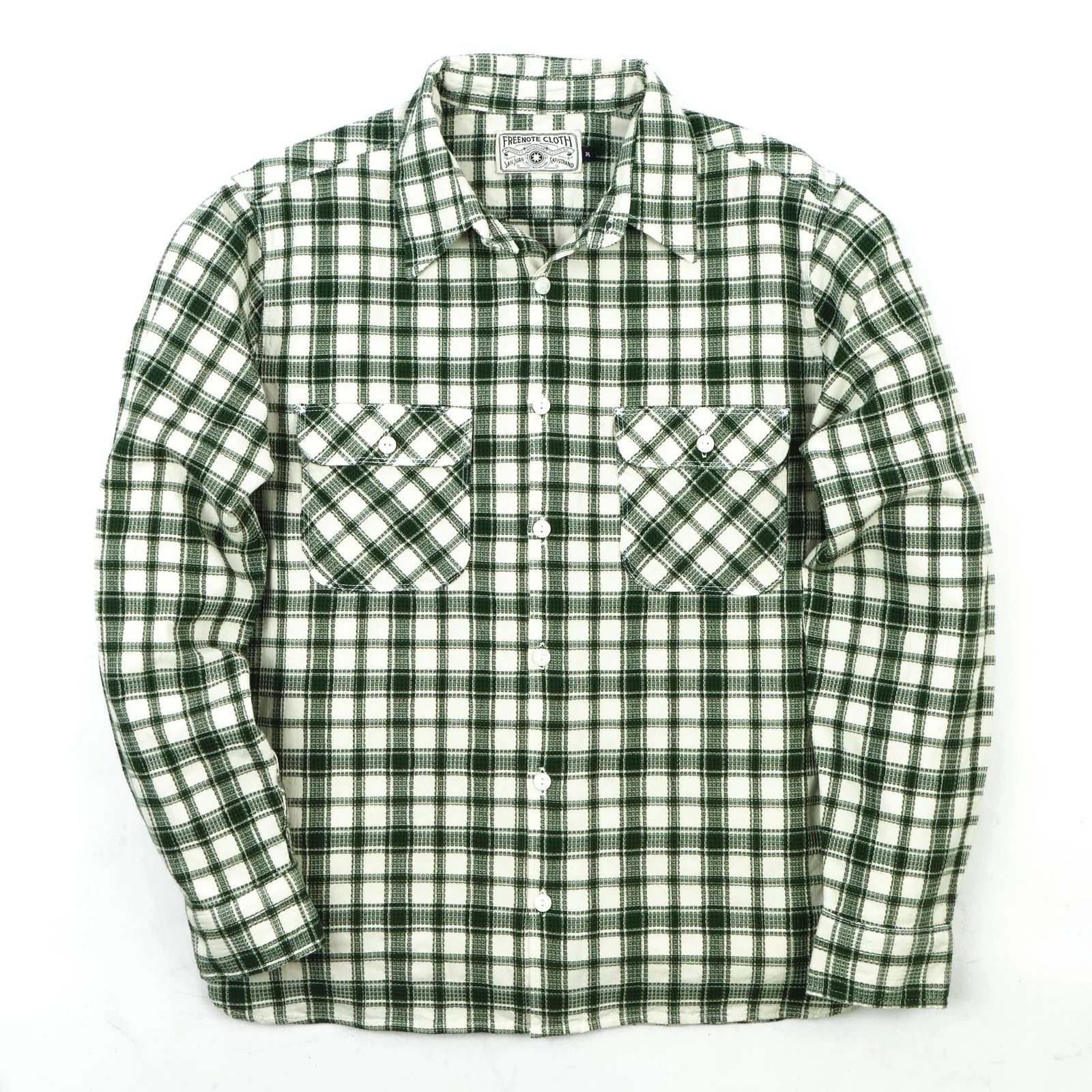 Benson in Cactus Green Plaid