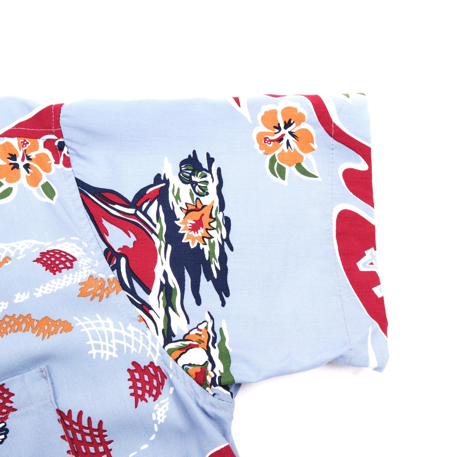 Hawaiian in Clear Blue Aloha