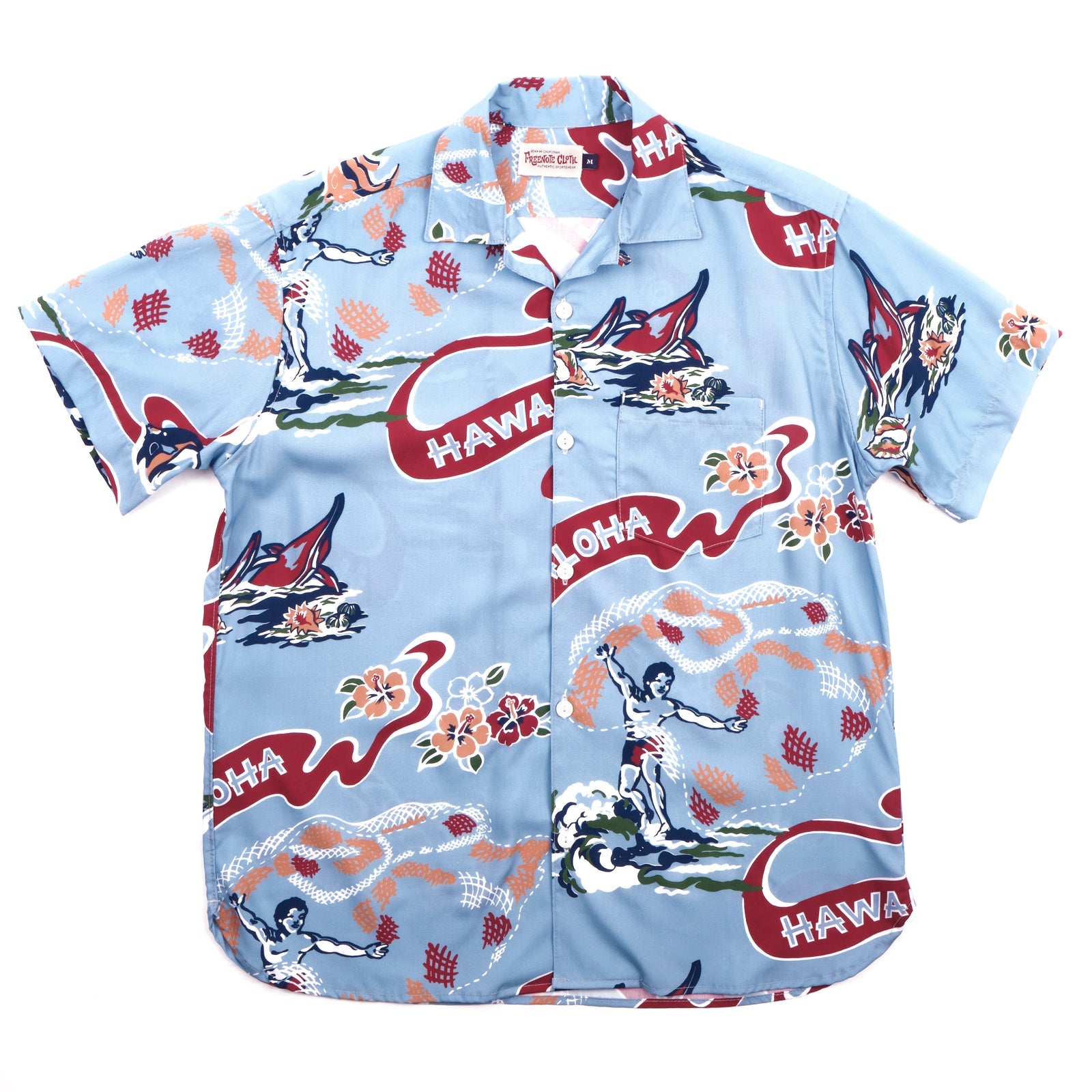 Hawaiian in Clear Blue Aloha