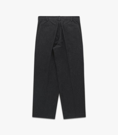 Town Virgin Wool Pant in Charcoal