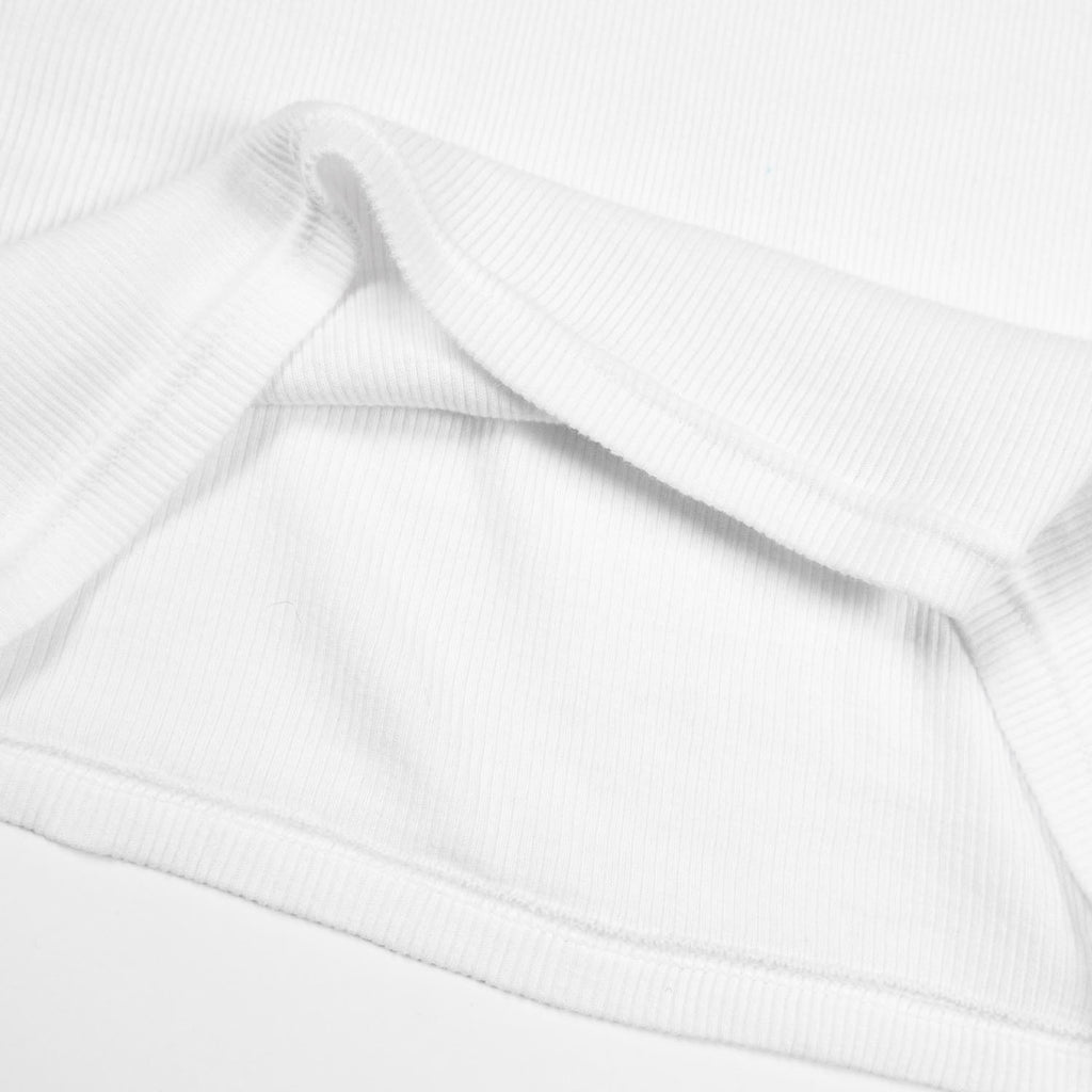 Tubular Ribknit Tank Top in Natural