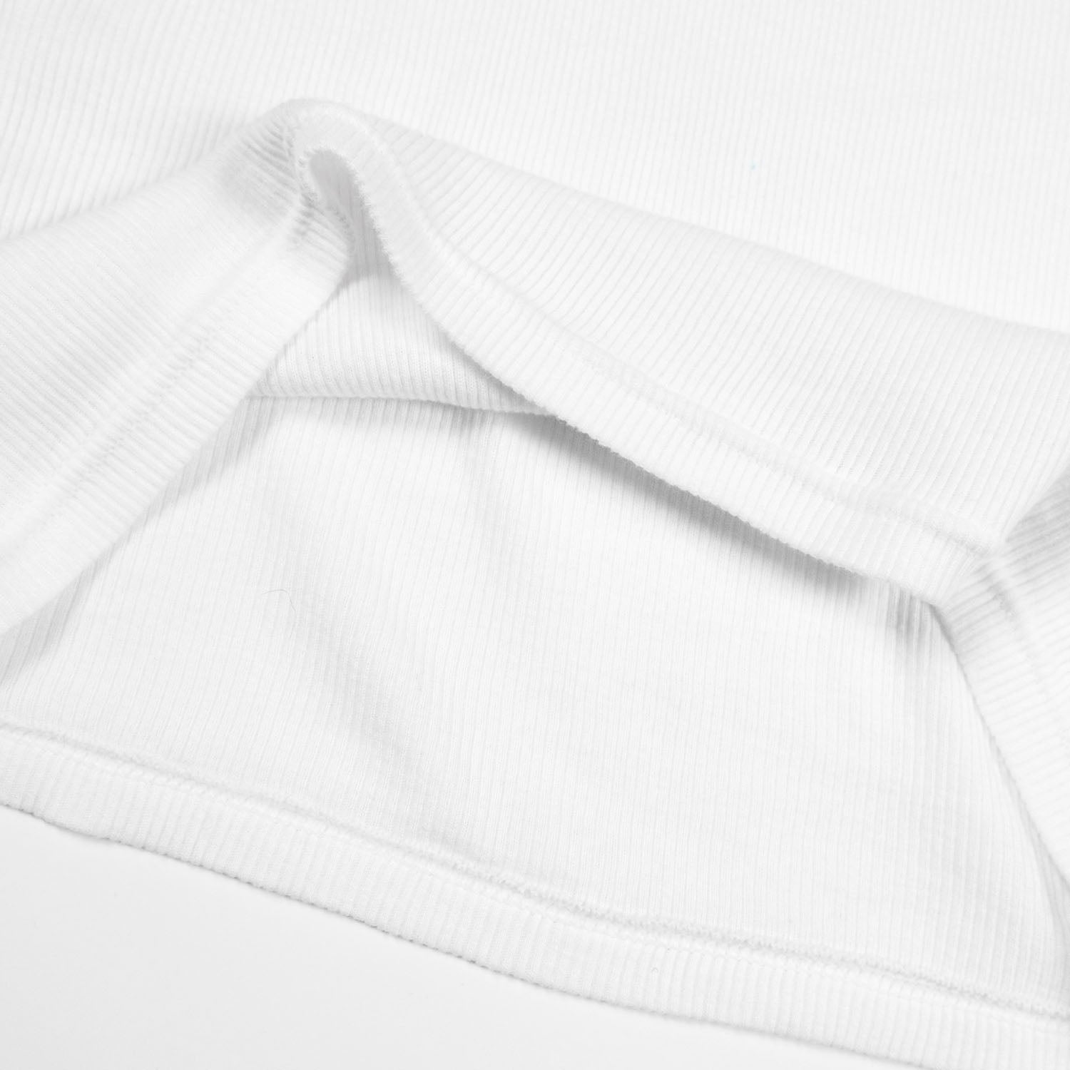 Tubular Ribknit Tank Top in Natural