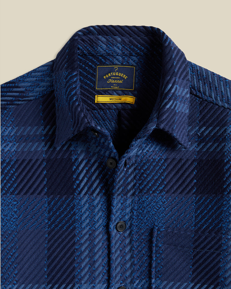 Upper Overshirt in Blue