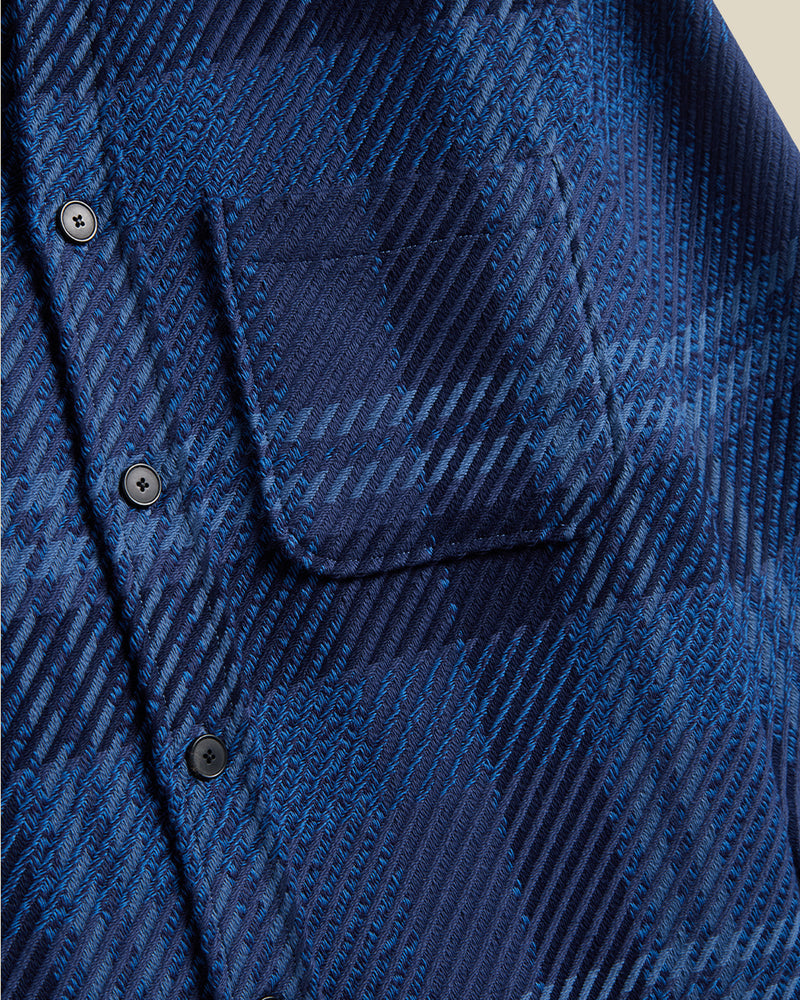 Upper Overshirt in Blue