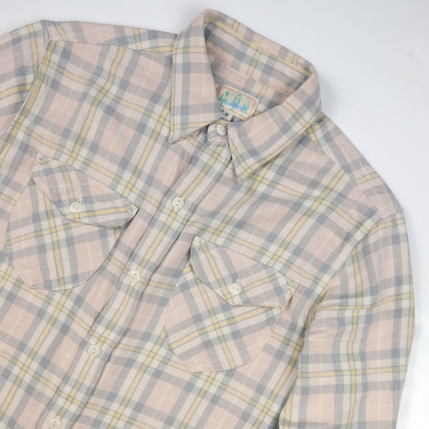 Washed Flannel Work Shirt in Abiquiu Sunset