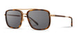 Grant in Matte Brindle & Matte Gold, Walnut & Grey Polarized