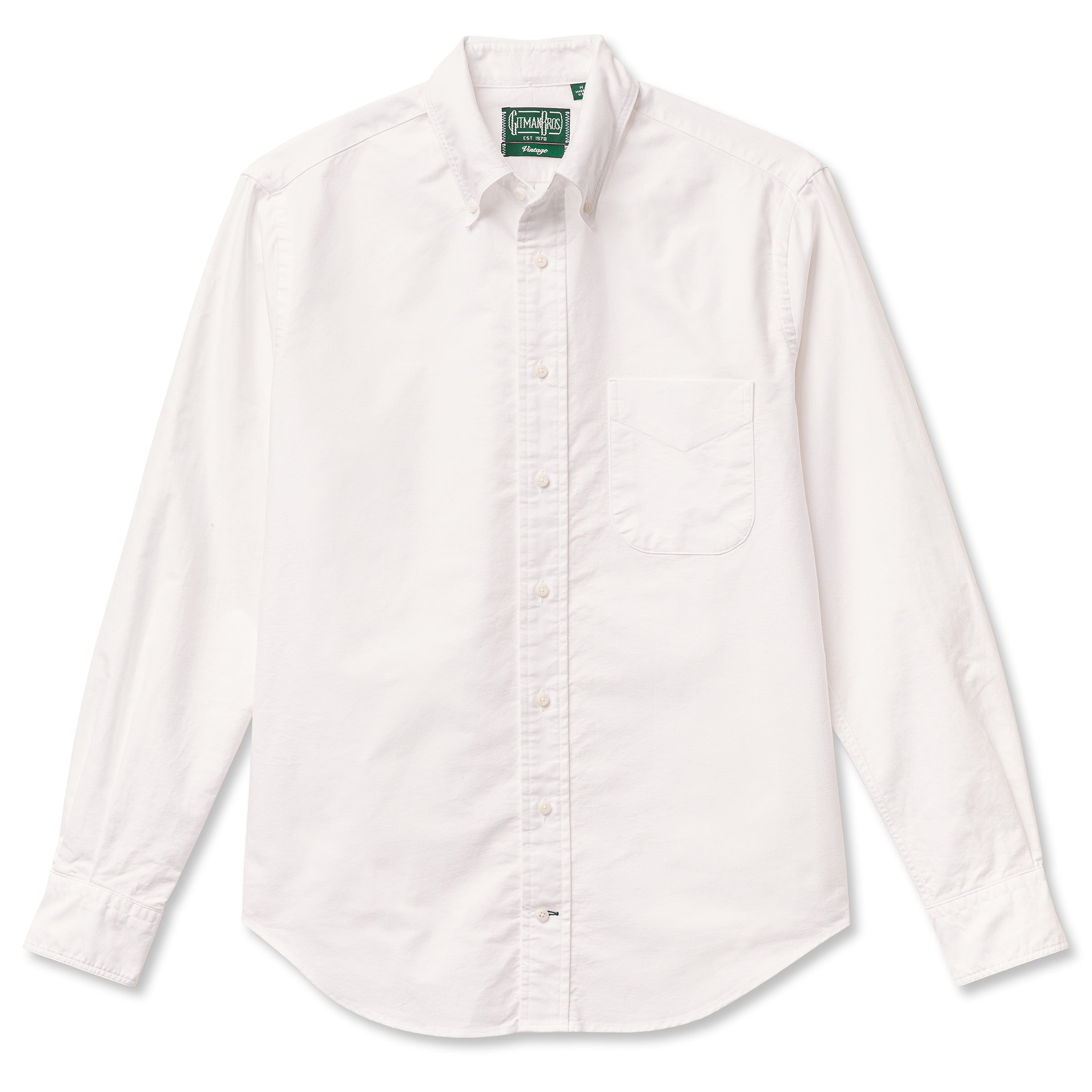American Poplin in White