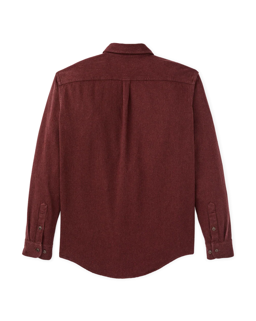 Rustic Flannel Shirt in Port Heather