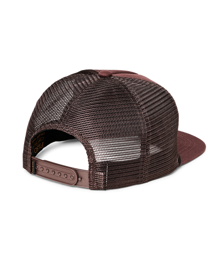 Trucker Cap in Redwood