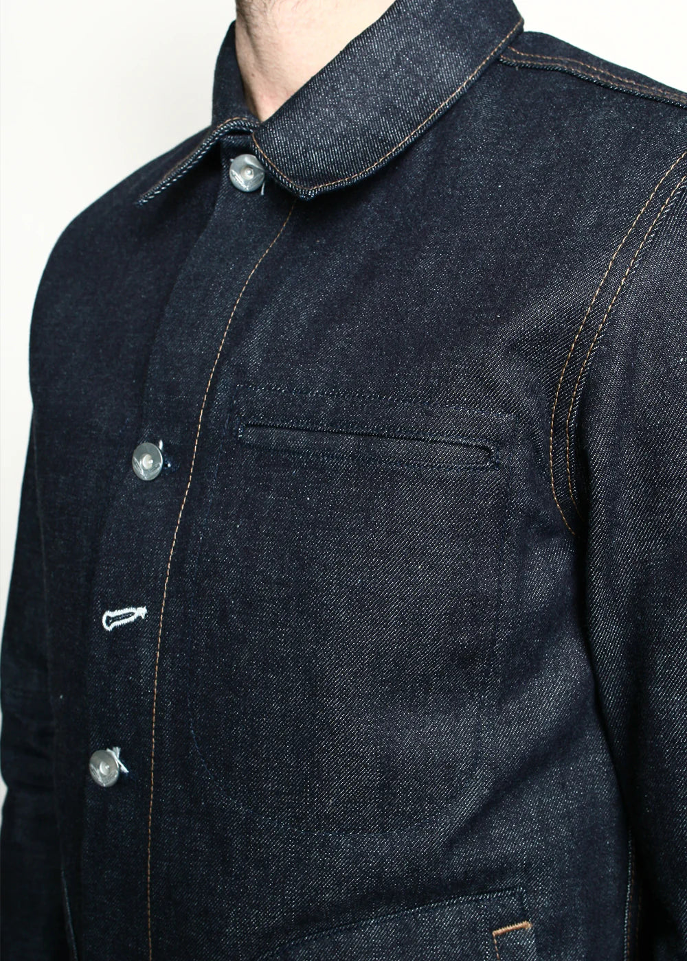 Supply Jacket in 15oz Indigo Selvedge