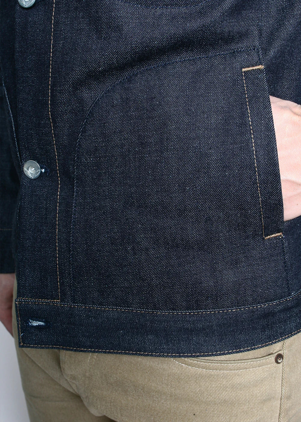 Supply Jacket in 15oz Indigo Selvedge
