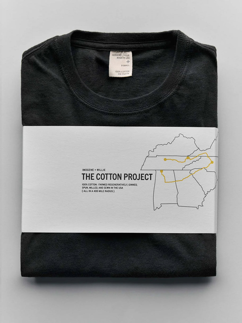 2-Pack Cotton Project Tee in Faded Black