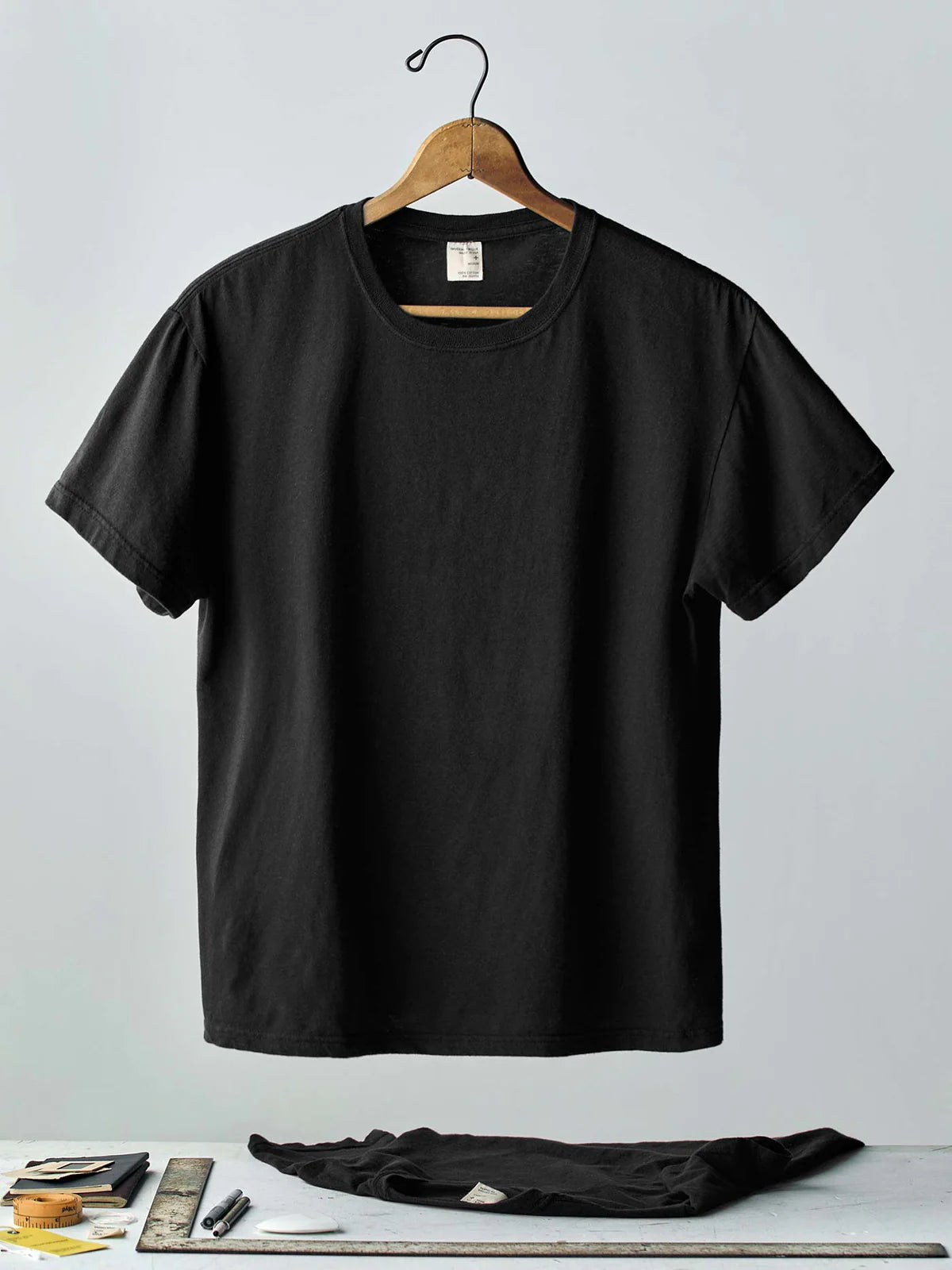 2-Pack Cotton Project Tee in Faded Black