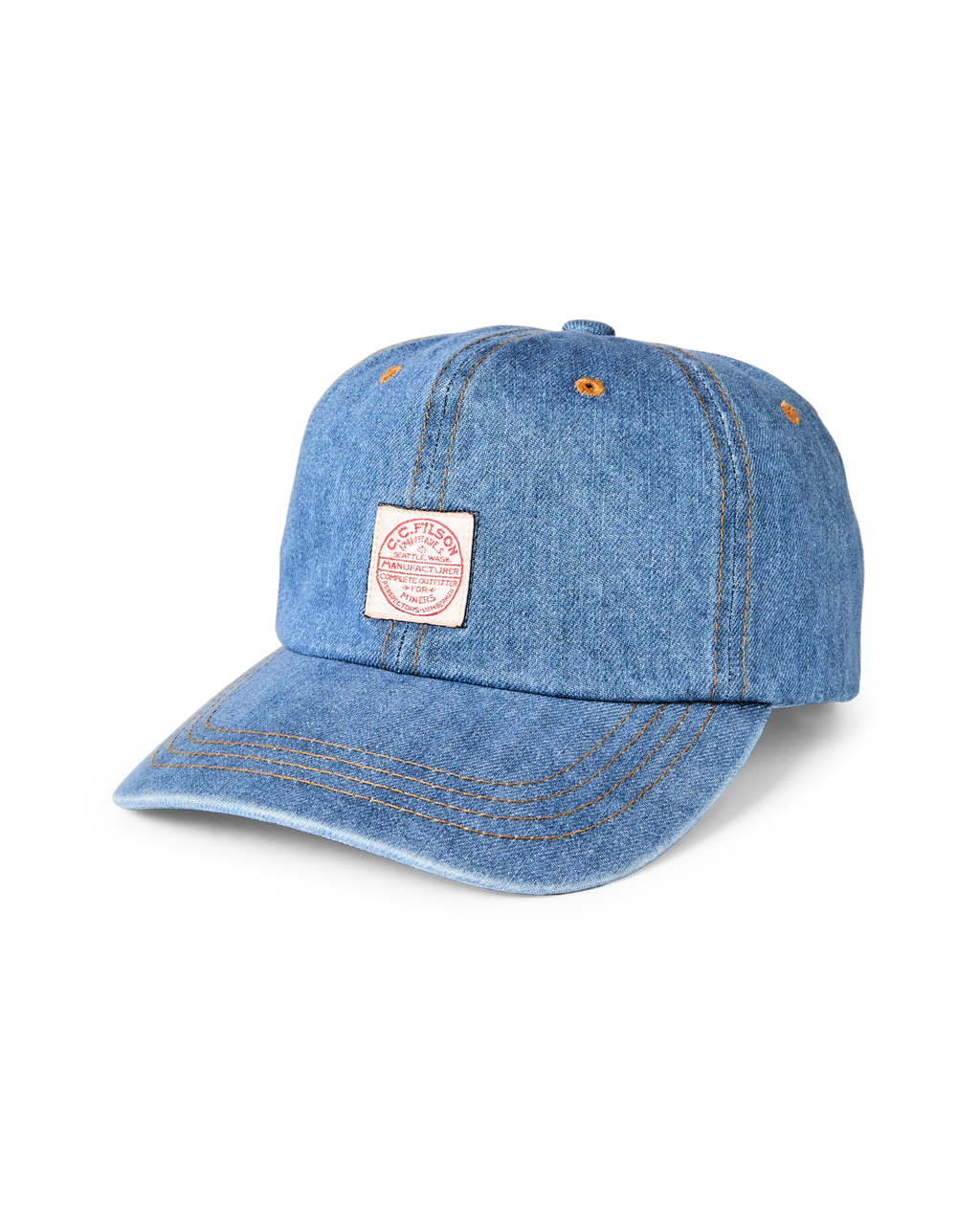 9.5-oz. Denim Cap in Medium Indigo