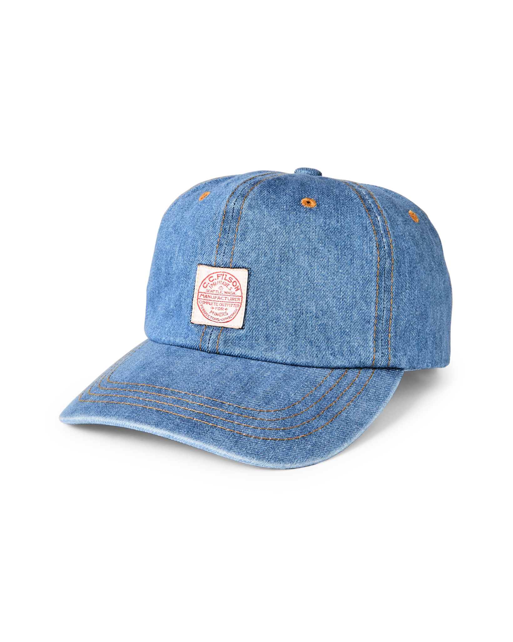 9.5-oz. Denim Cap in Medium Indigo