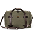 Medium Rugged Twill Duffle Bag in Olive