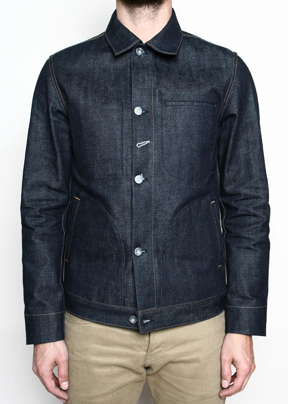 Supply Jacket in 15oz Indigo Selvedge