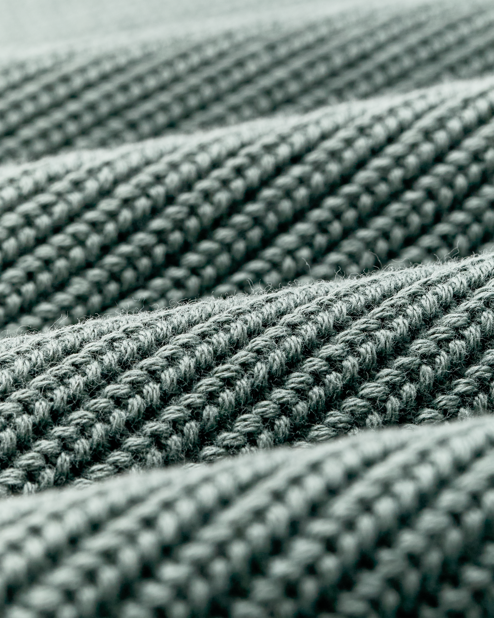 Vintage Cotton Crewneck Sweater in Juniper