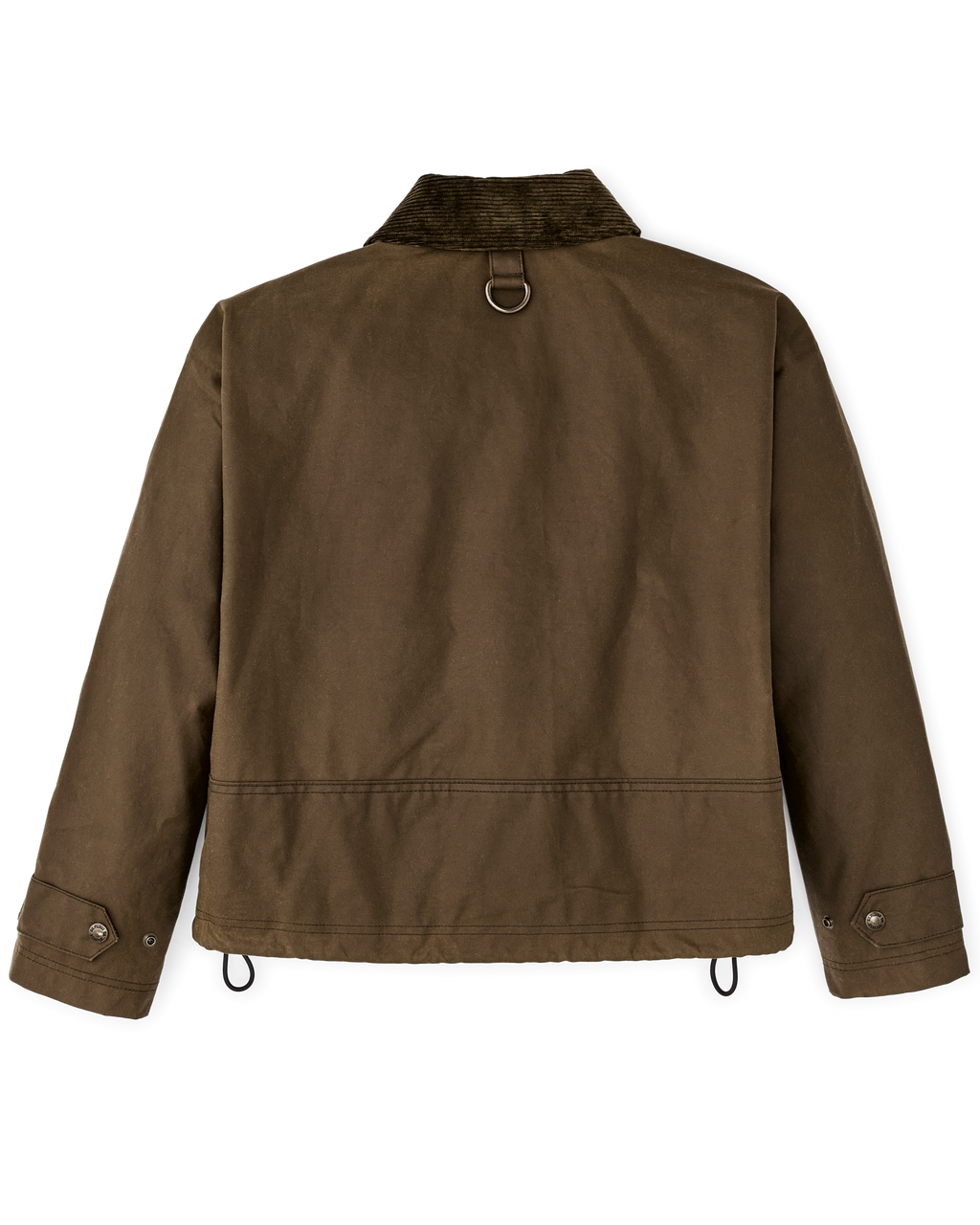 Women's Shelter Cloth Short Work Jacket in Dark Tan