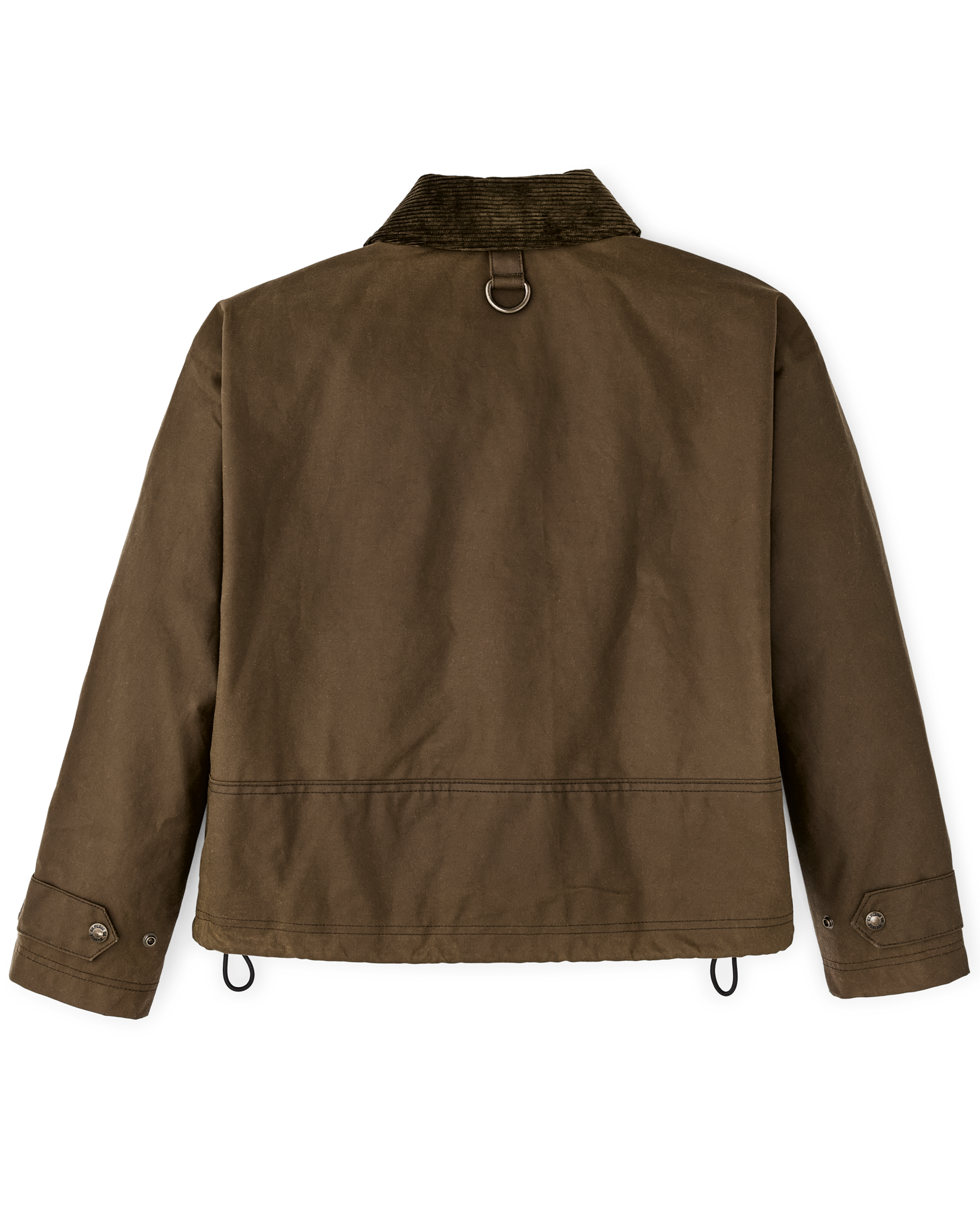 Women's Shelter Cloth Short Work Jacket in Dark Tan