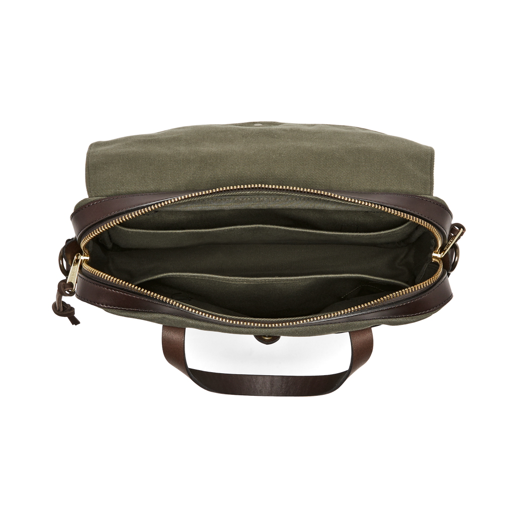 Original Briefcase in Otter Green Rugged Twill