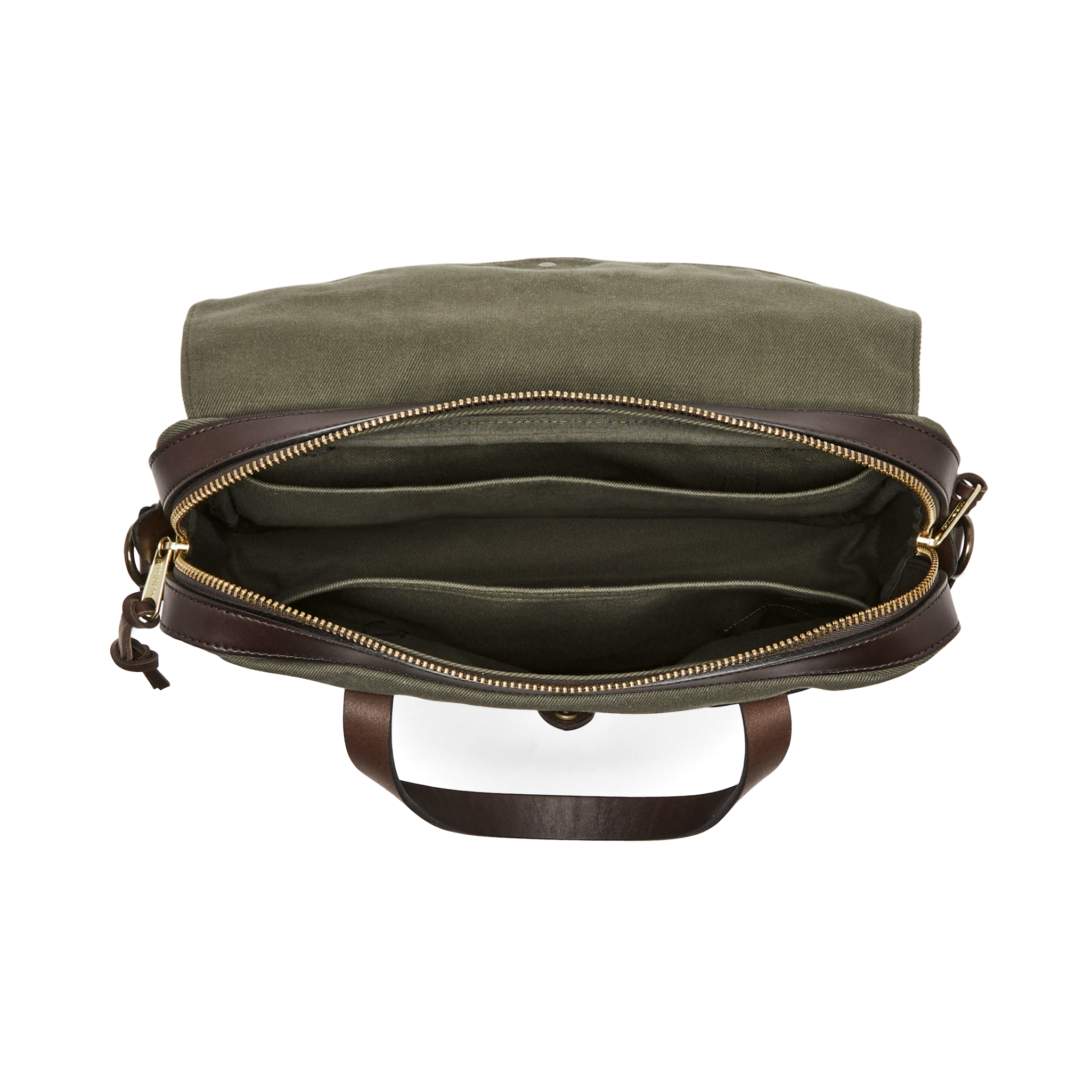 Original Briefcase in Otter Green Rugged Twill
